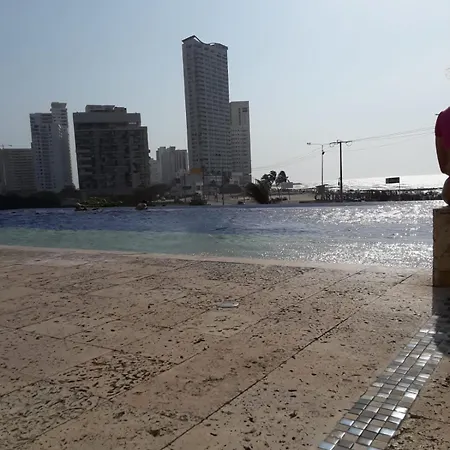 Hospedaje,cartagena,turismocolombia-fit,terraza San Sebastian Apartment